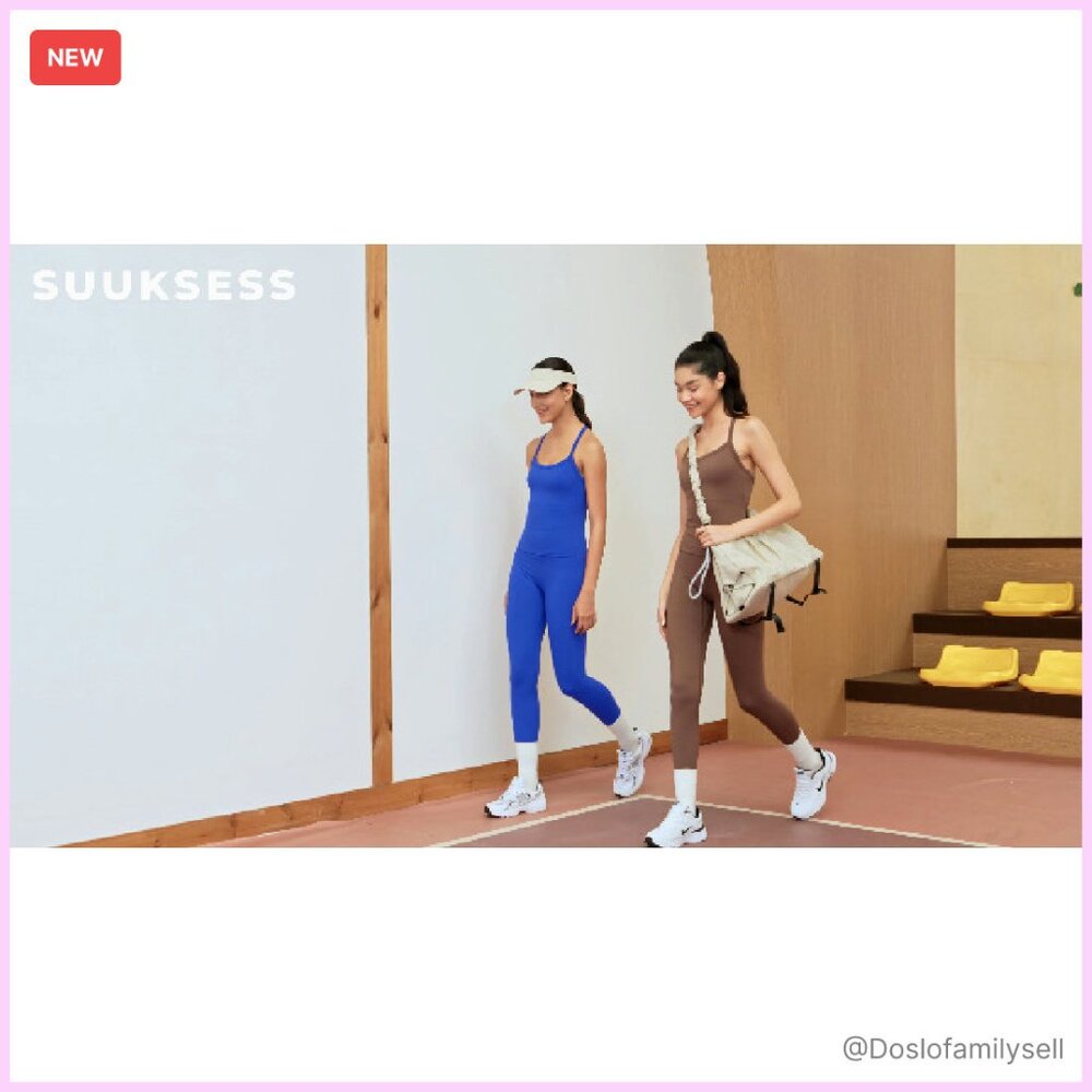 Compression Workout Set Tummy Control Leggings Ha… - image 8